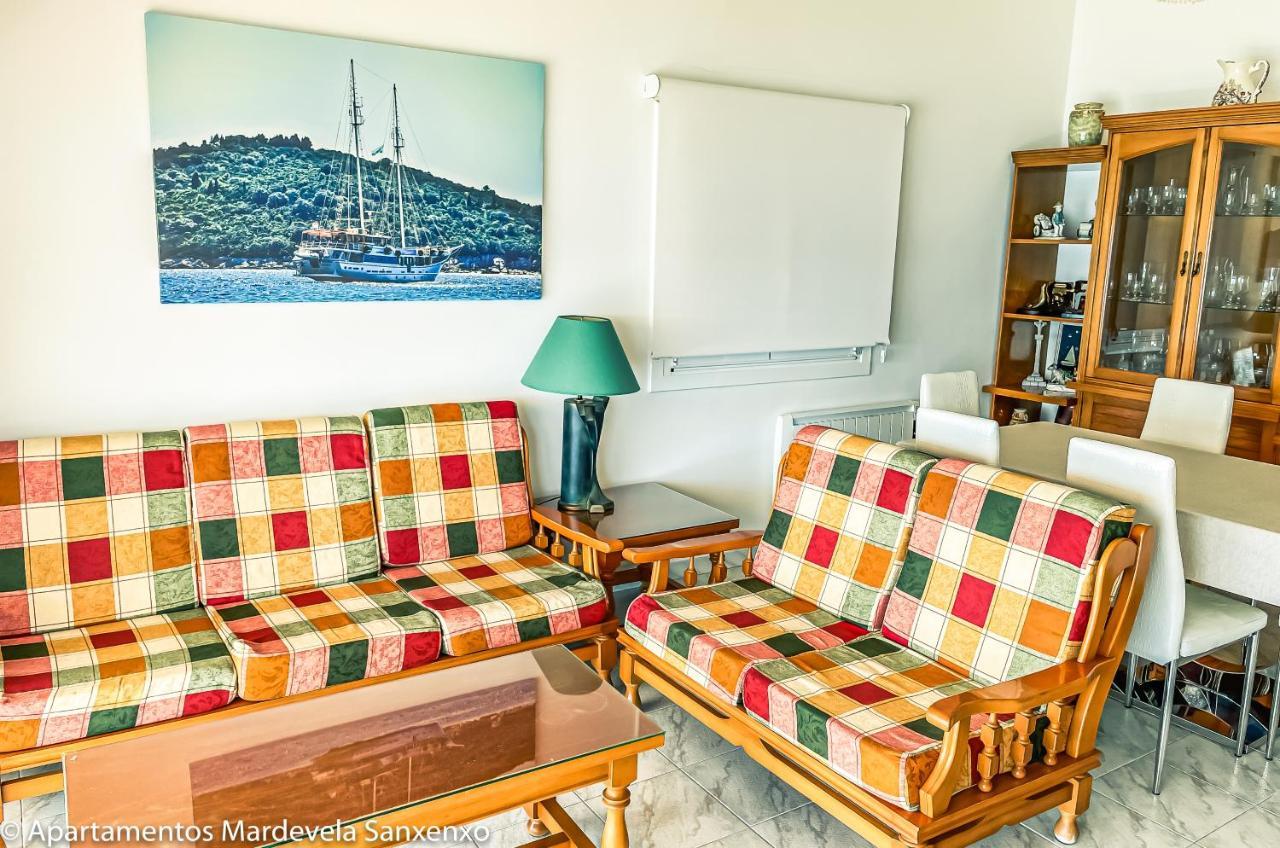 Apartamento Mardevela Sanxenxo Bagian luar foto