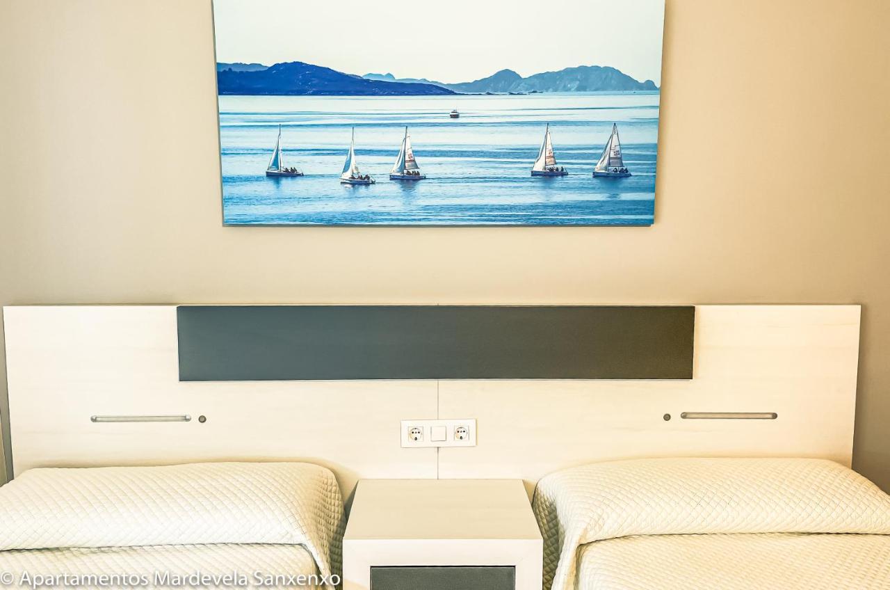 Apartamento Mardevela Sanxenxo Bagian luar foto