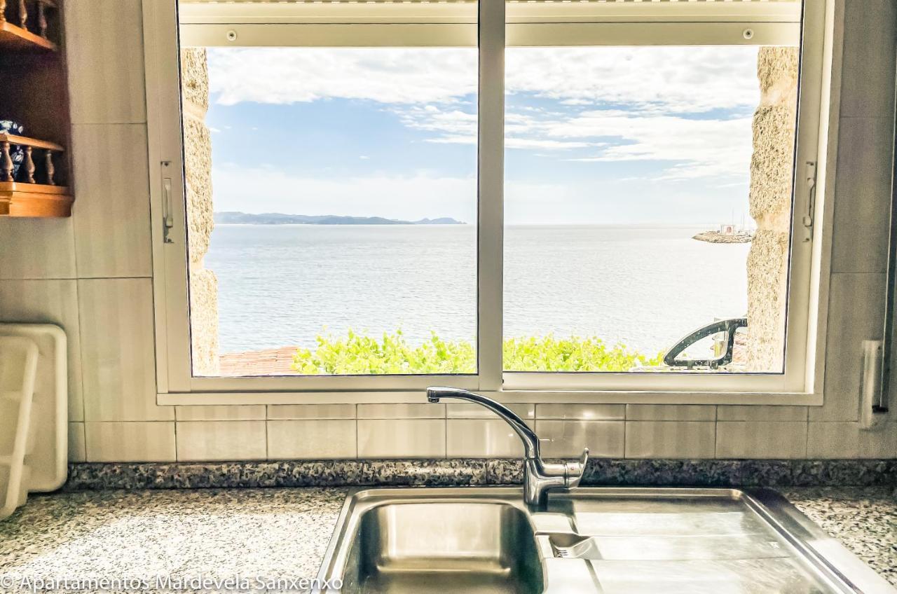 Apartamento Mardevela Sanxenxo Bagian luar foto