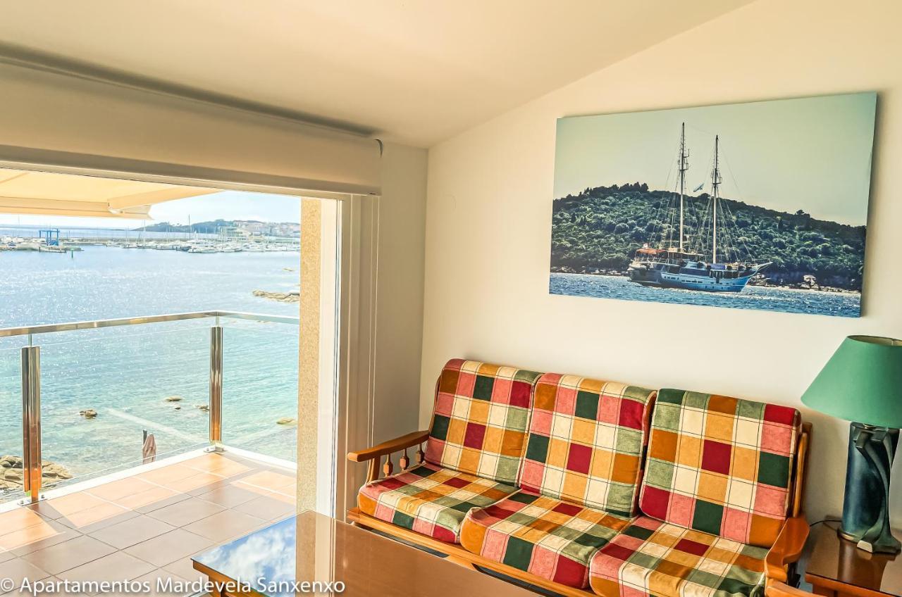 Apartamento Mardevela Sanxenxo Bagian luar foto