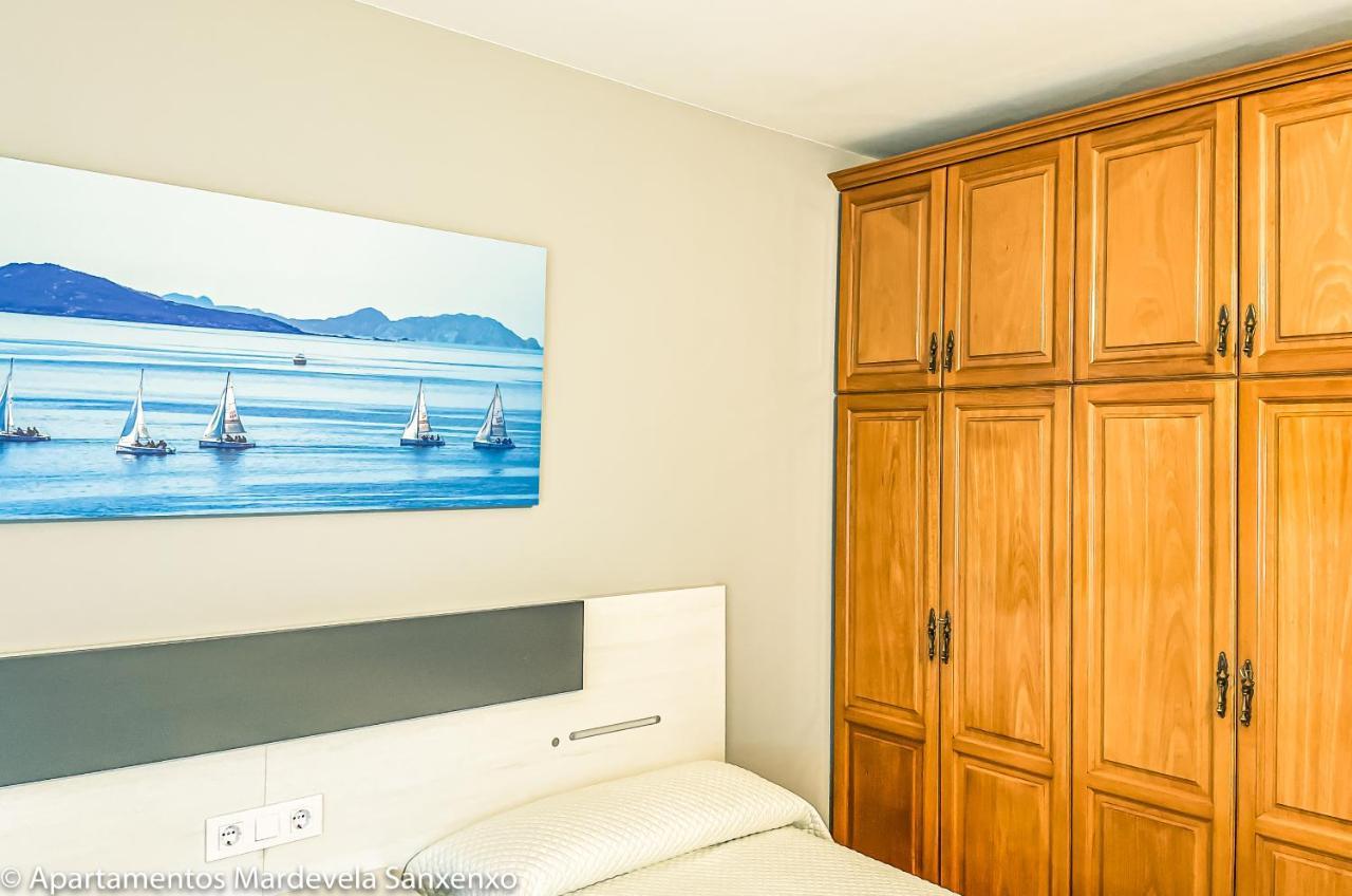 Apartamento Mardevela Sanxenxo Bagian luar foto